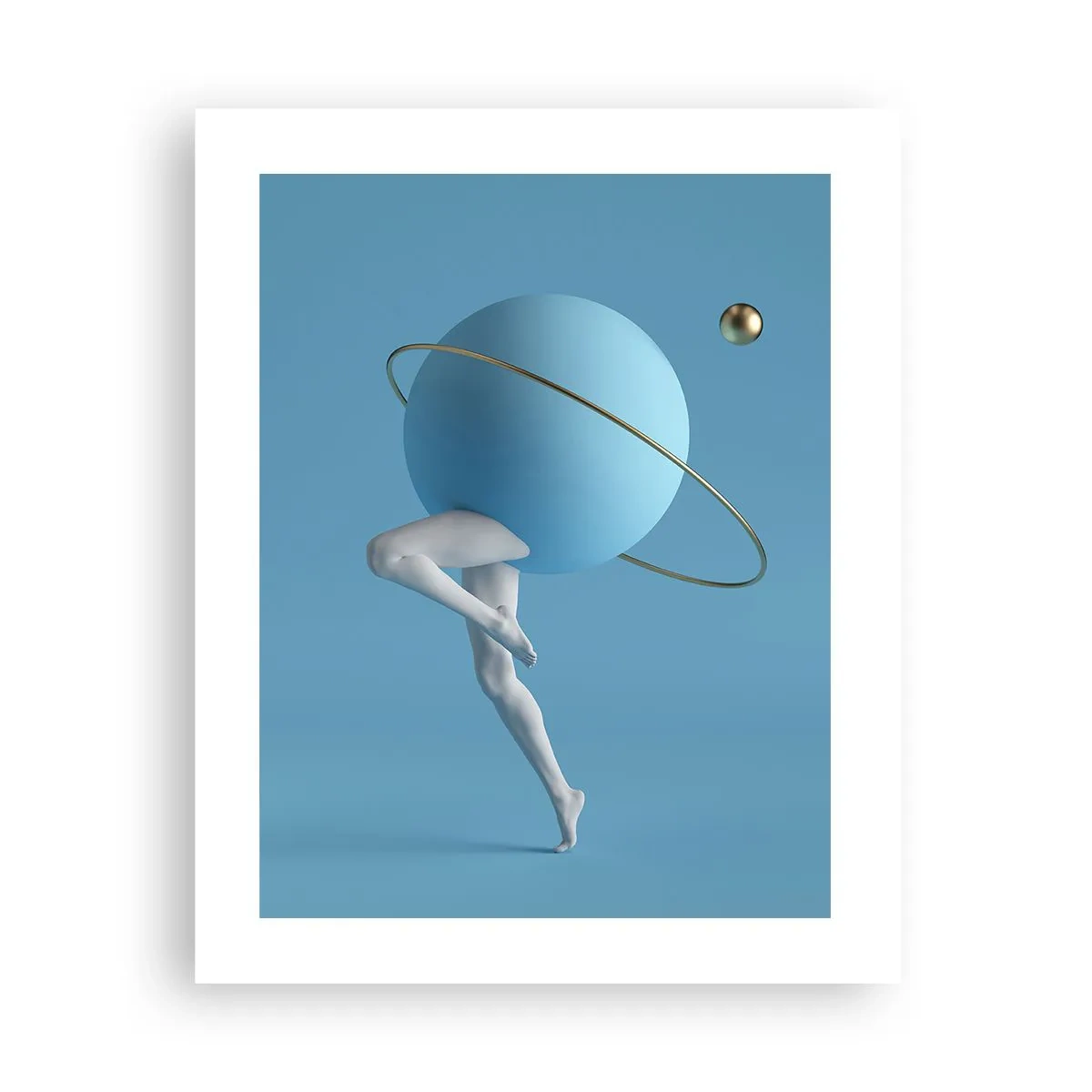 Affisch - Och planeterna blir galna - 40x50 cm