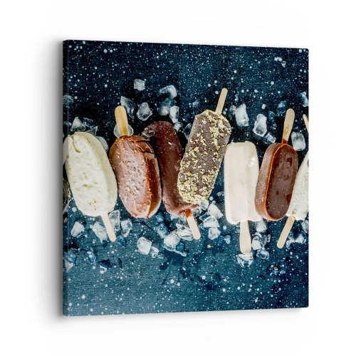Canvastavla - Bild på duk - Smak av varm sommar - 30x30 cm