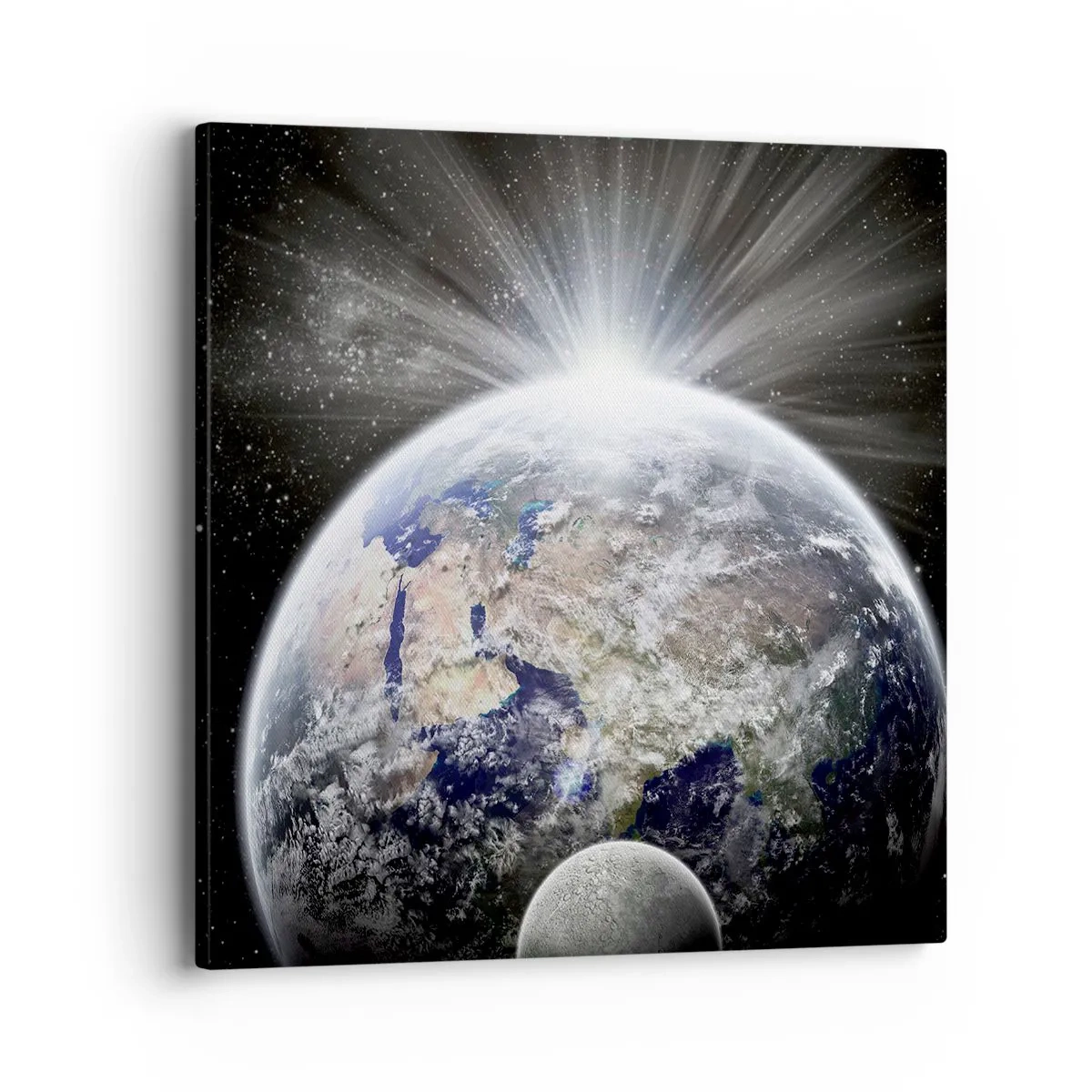 Canvastavla - Bild på duk - I fullt sken - 40x40 cm