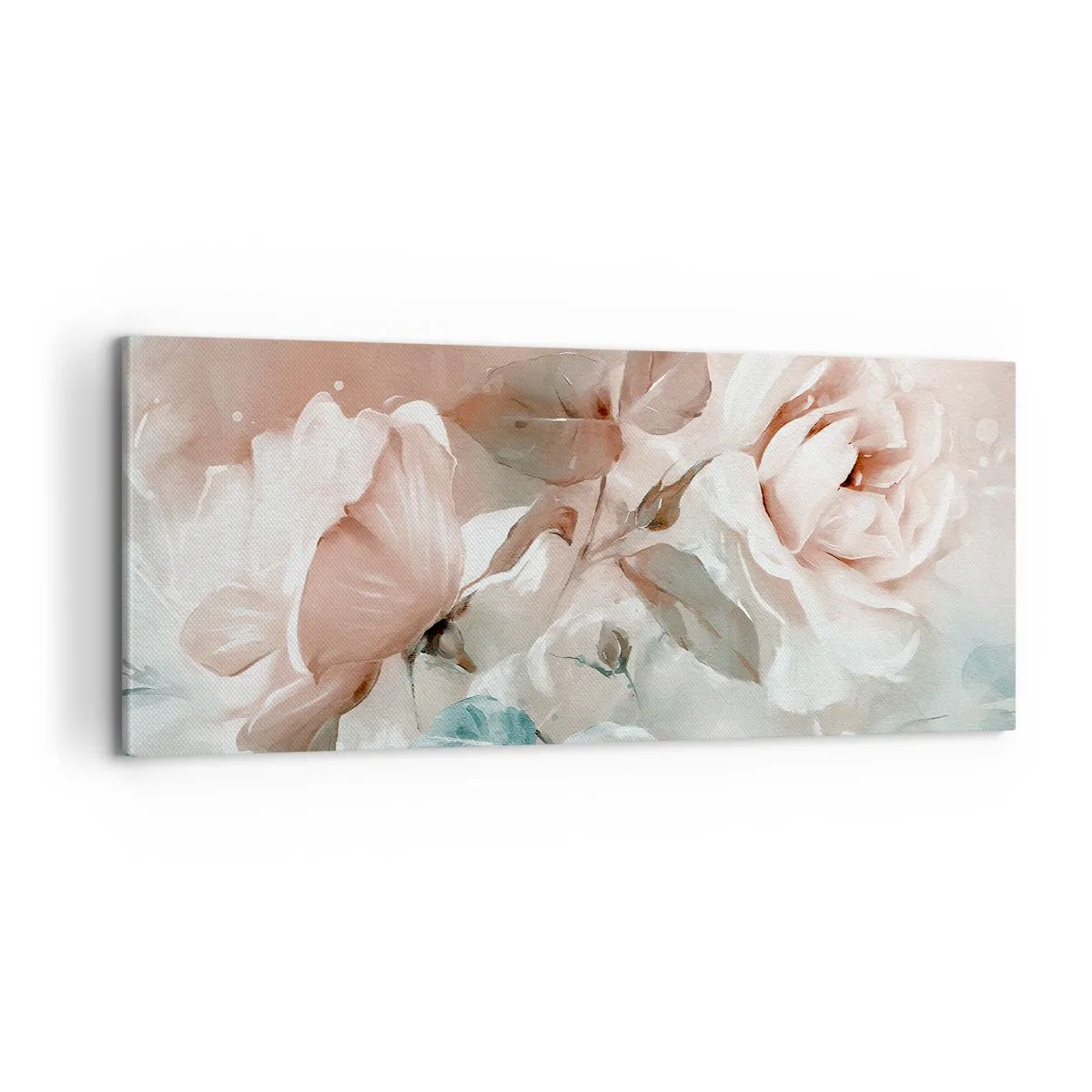 Canvastavla - Bild på duk - Romantikens anda - 100x40 cm