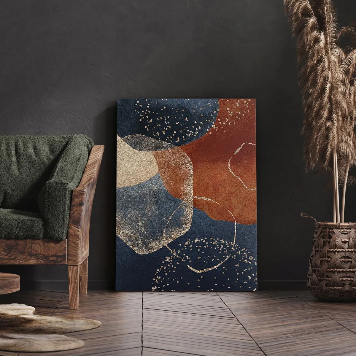 Canvastavla - Bild på duk - Existensens lätthet - 80x120 cm