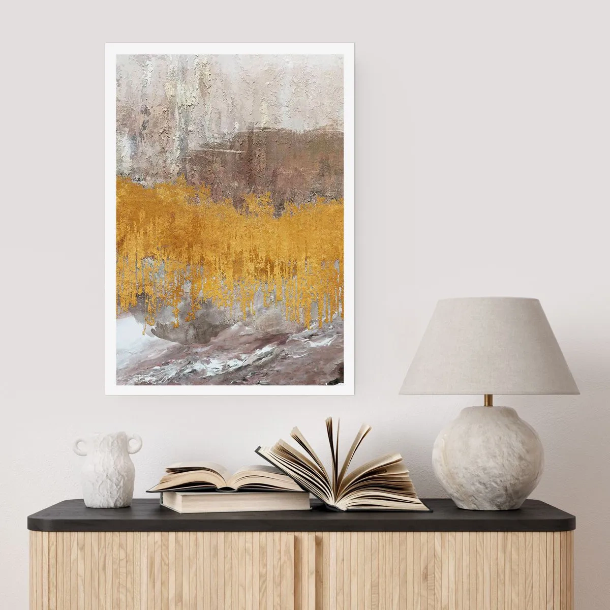 Affisch - En gyllene explosion - 61x91 cm