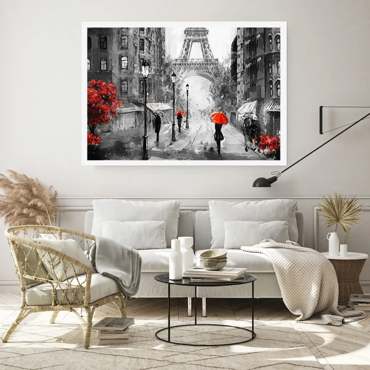 Affisch - Alla vägar leder till tornet - 100x70 cm