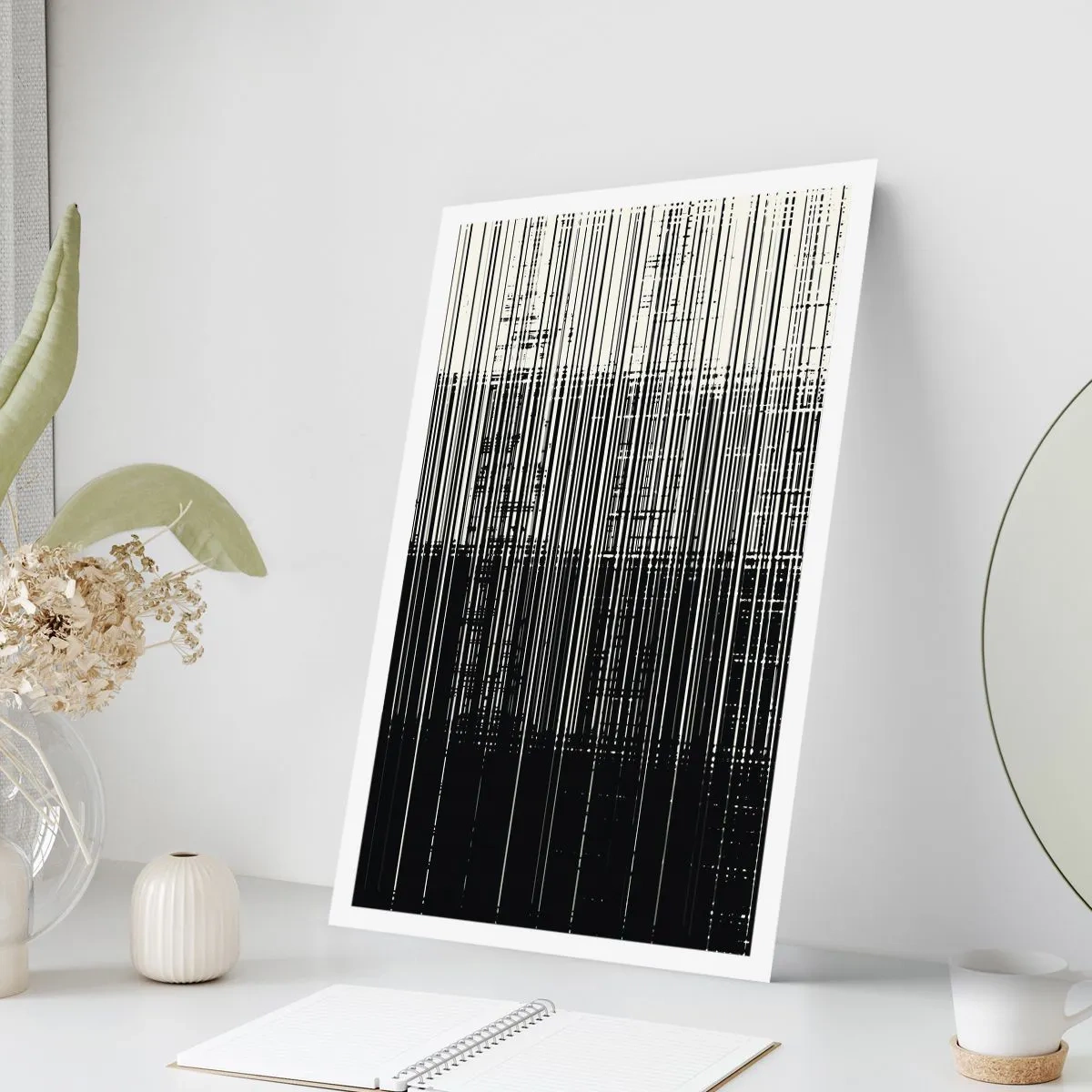 Affisch - Vågor och vibrationer - 50x70 cm