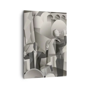 Canvastavla - Bild på duk - I ljudrummet - 50x70 cm