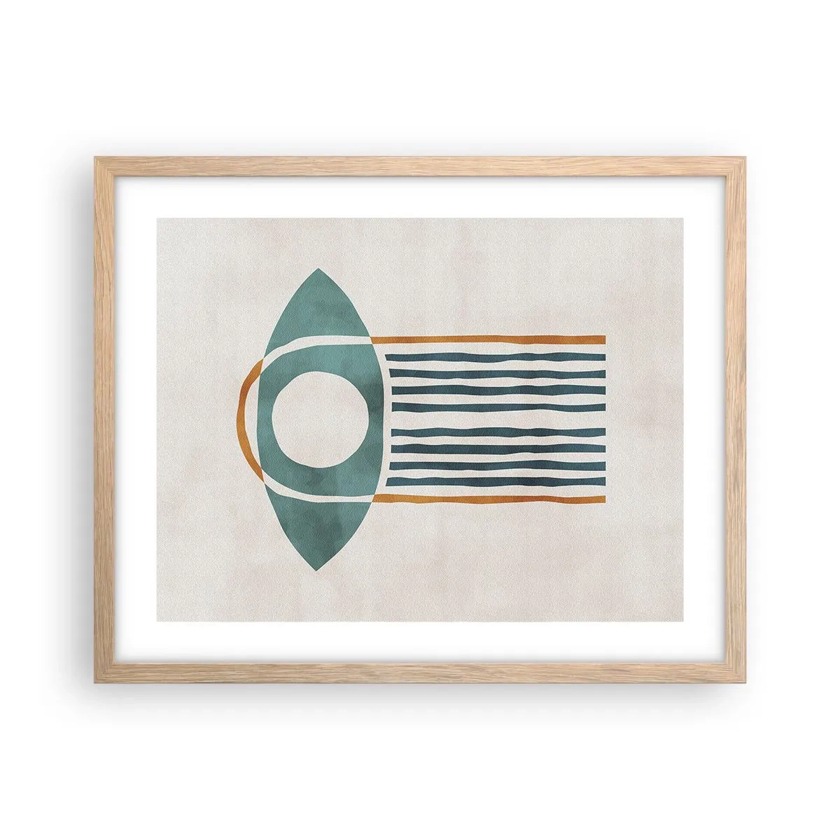 Affisch i ram av ljusek - Tecken och ritualer - 50x40 cm