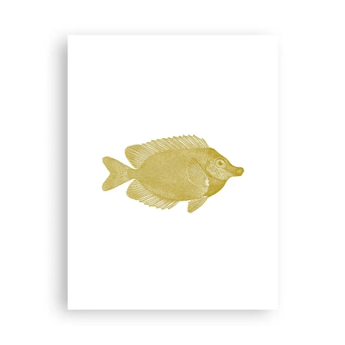 Affisch - Fisk och det är allt - 30x40 cm
