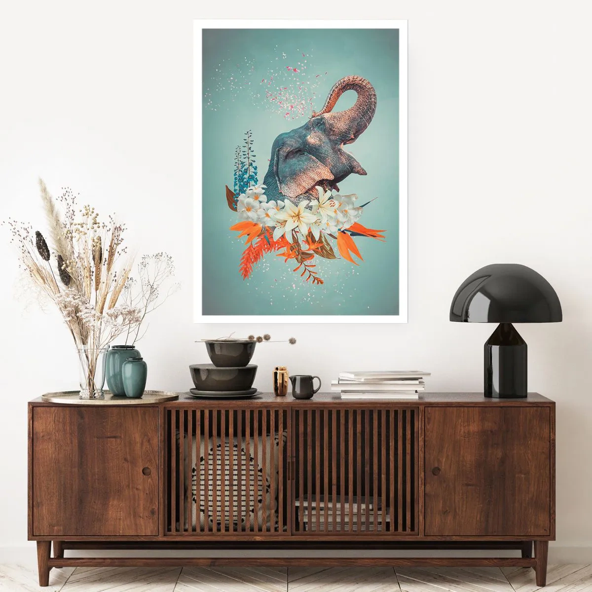 Affisch - Glädjens vrål - 30x40 cm