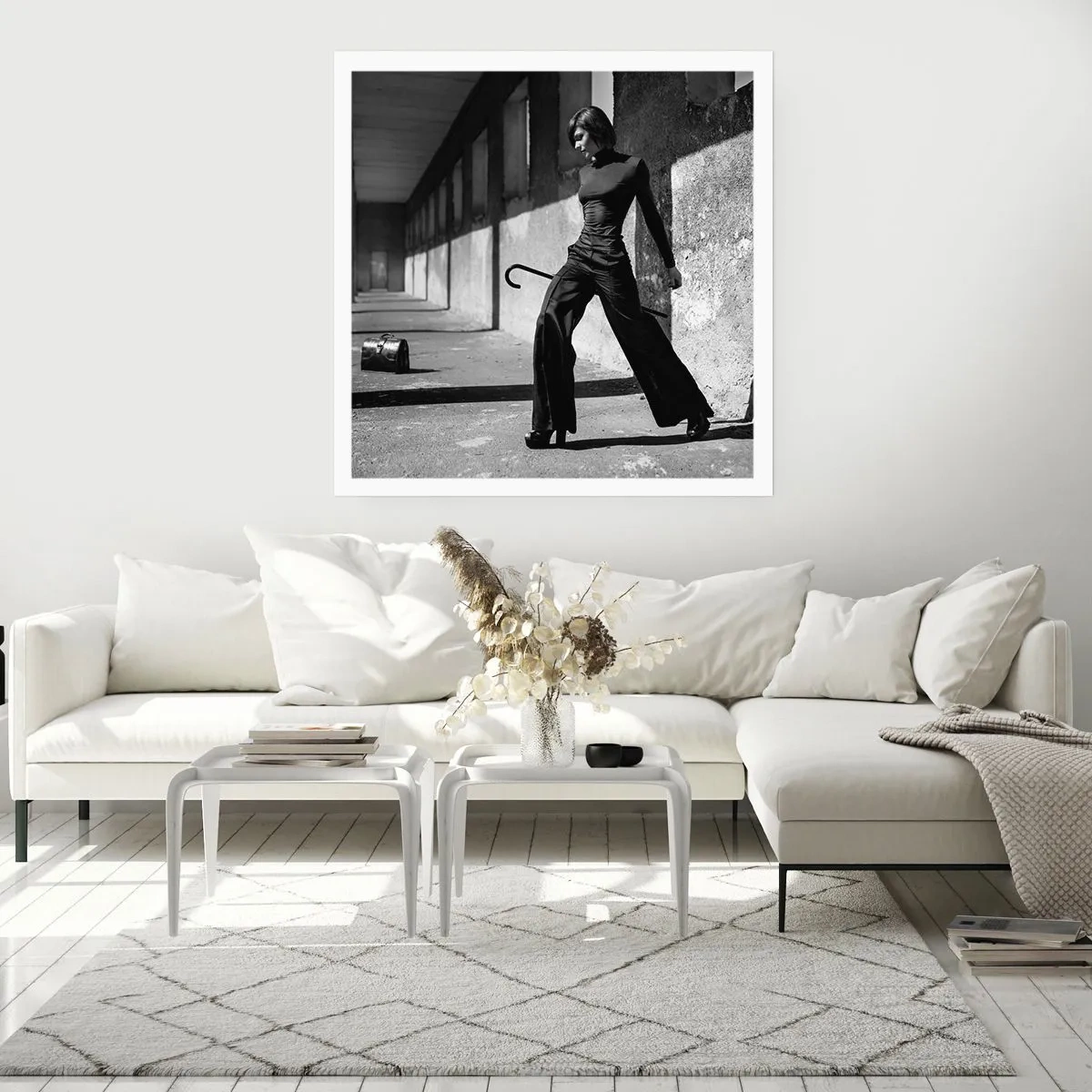 Affisch -  Stadselegans - 60x60 cm