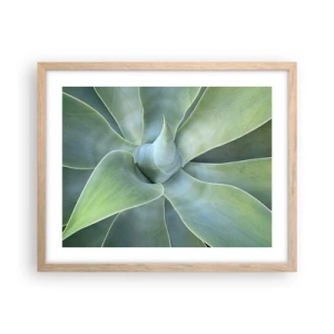 Affisch i ram av ljusek - Det gröna föds - 50x40 cm