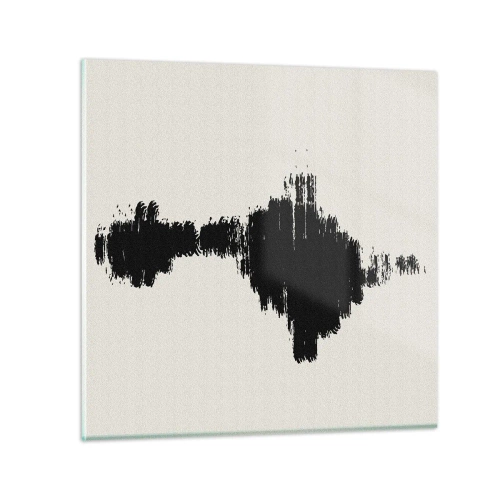 Glastavla - Bild på glas - Fantasins vibrationer - 40x40 cm