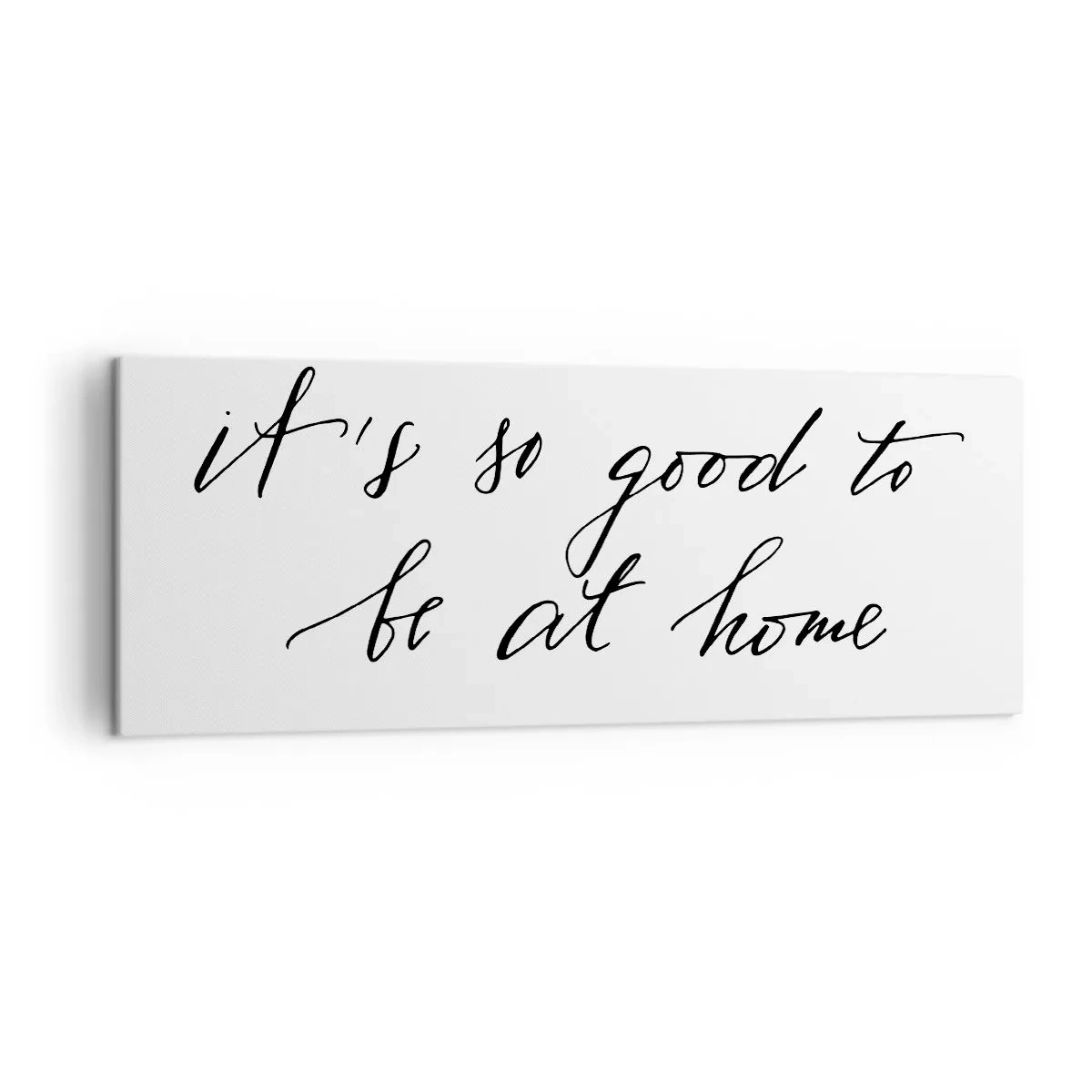 Canvastavla - Bild på duk - Hela sanningen - 140x50 cm