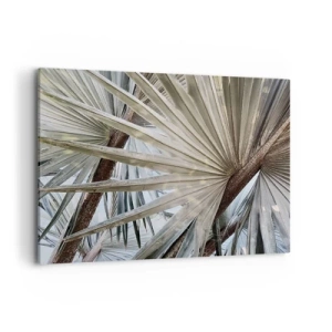 Canvastavla - Bild på duk - Solfjädrarna i tropikerna - 120x80 cm