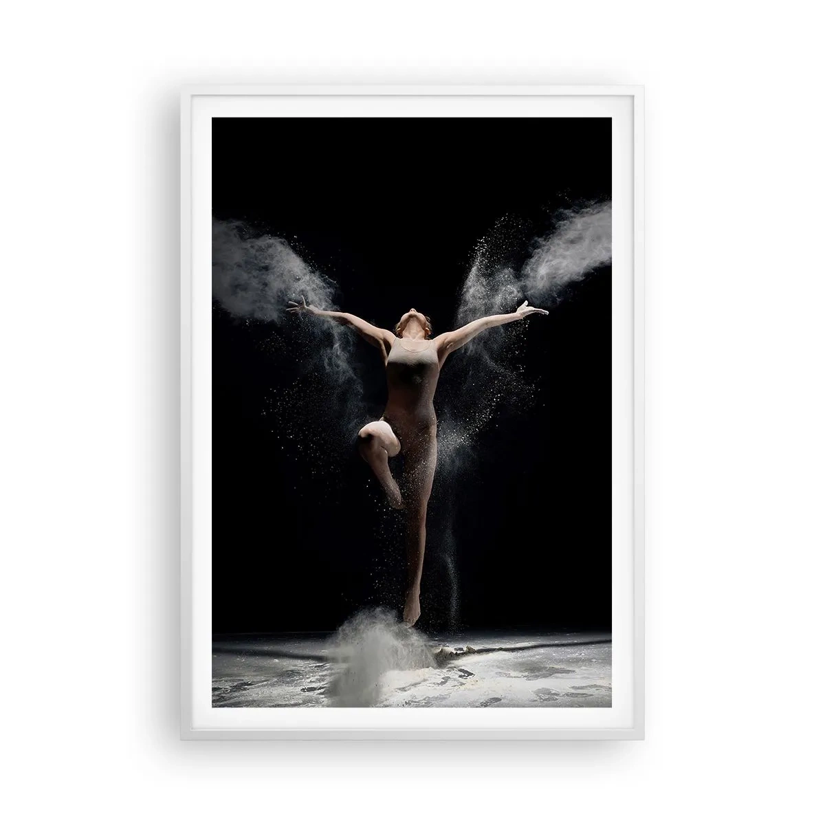 Affisch i vit ram - Alverna finns - 70x100 cm