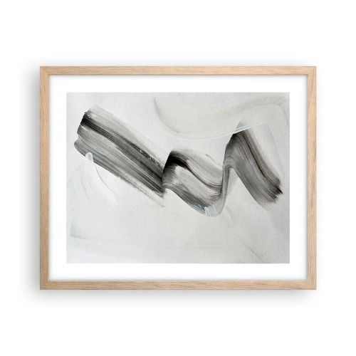 Affisch i ram av ljusek - Bara för skojs skull - 50x40 cm