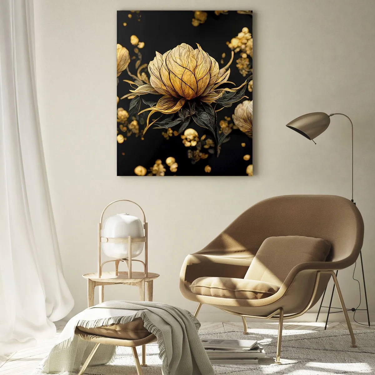 Glastavla - Bild på glas - Subtil skörhet - 50x70 cm