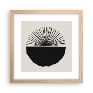 Affisch i ram av ljusek - En rad olika möjligheter - 30x30 cm