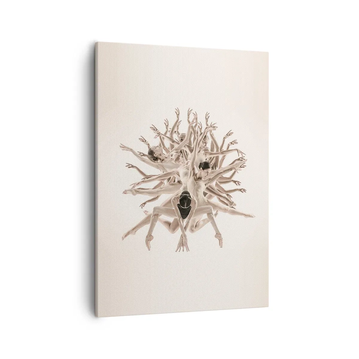 Canvastavla - Bild på duk - Blommar i dansen - 50x70 cm