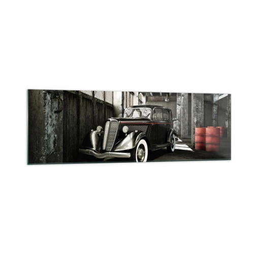 Glastavla - Bild på glas - 30-talets tidlösa elegans. - 160x50 cm