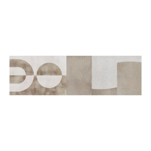 Provbit av fototapet Premium Canvas - Likheter och skillnader - Minimalism, Ljus, Former - 100x30 cm