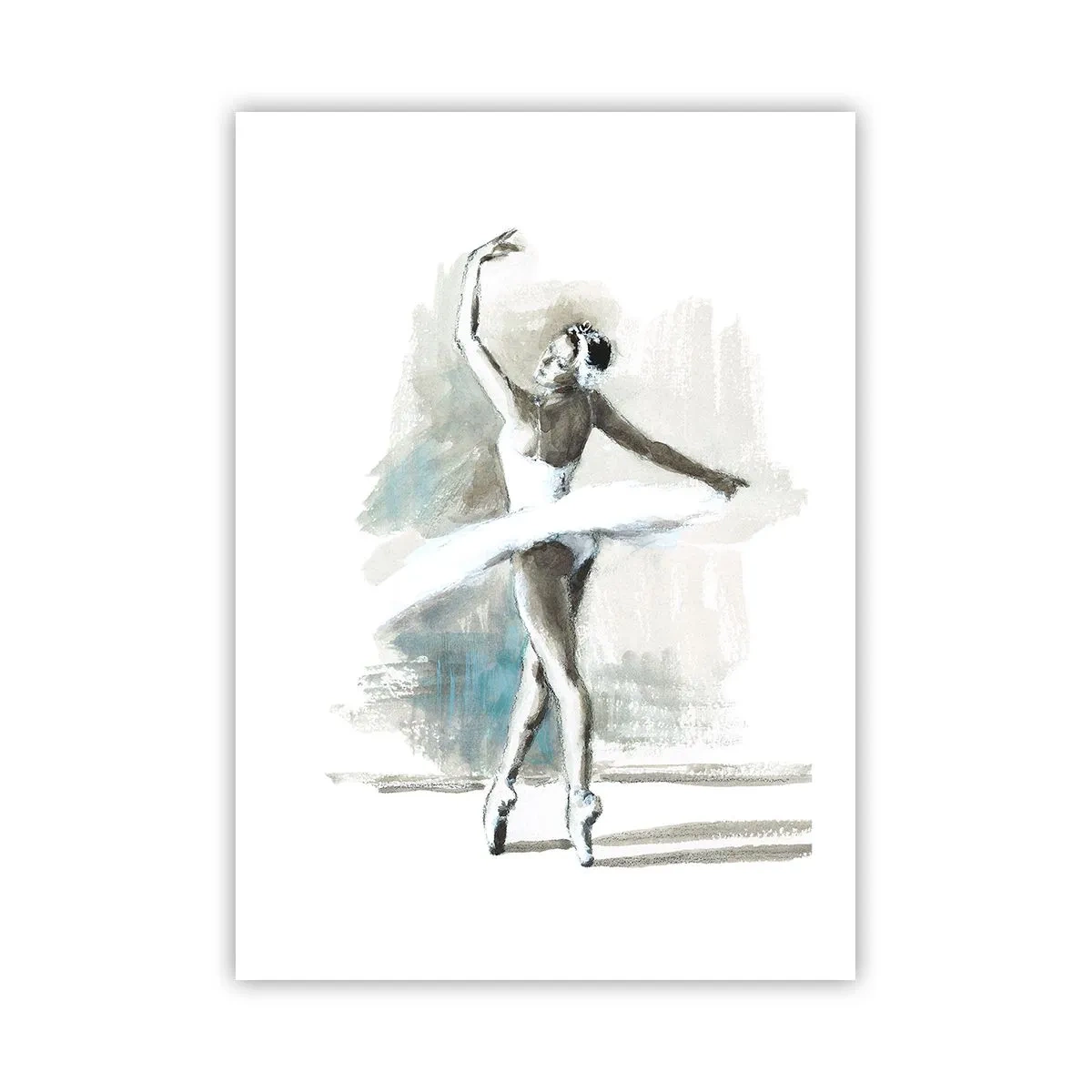 Affisch - Förtrollad i en svan - 50x70 cm