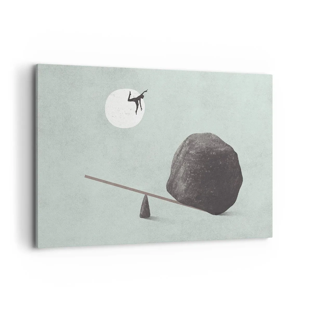 Canvastavla - Bild på duk - Uppfylld dröm - 100x70 cm