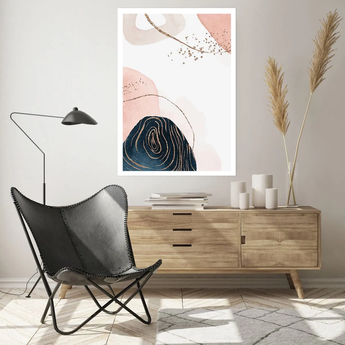 Affisch - Allt flyter - 61x91 cm