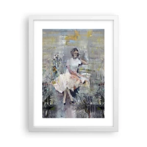 Affisch i vit ram - Klassisk och modern - 30x40 cm
