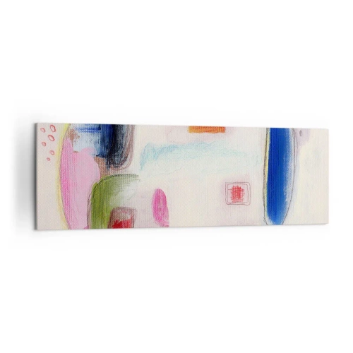 Canvastavla - Bild på duk - Mera konvex än konkav eller platt - 160x50 cm