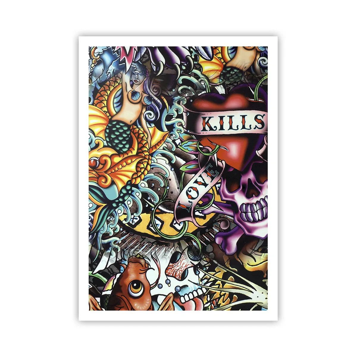 Affisch - Tatuerarens dröm - 70x100 cm