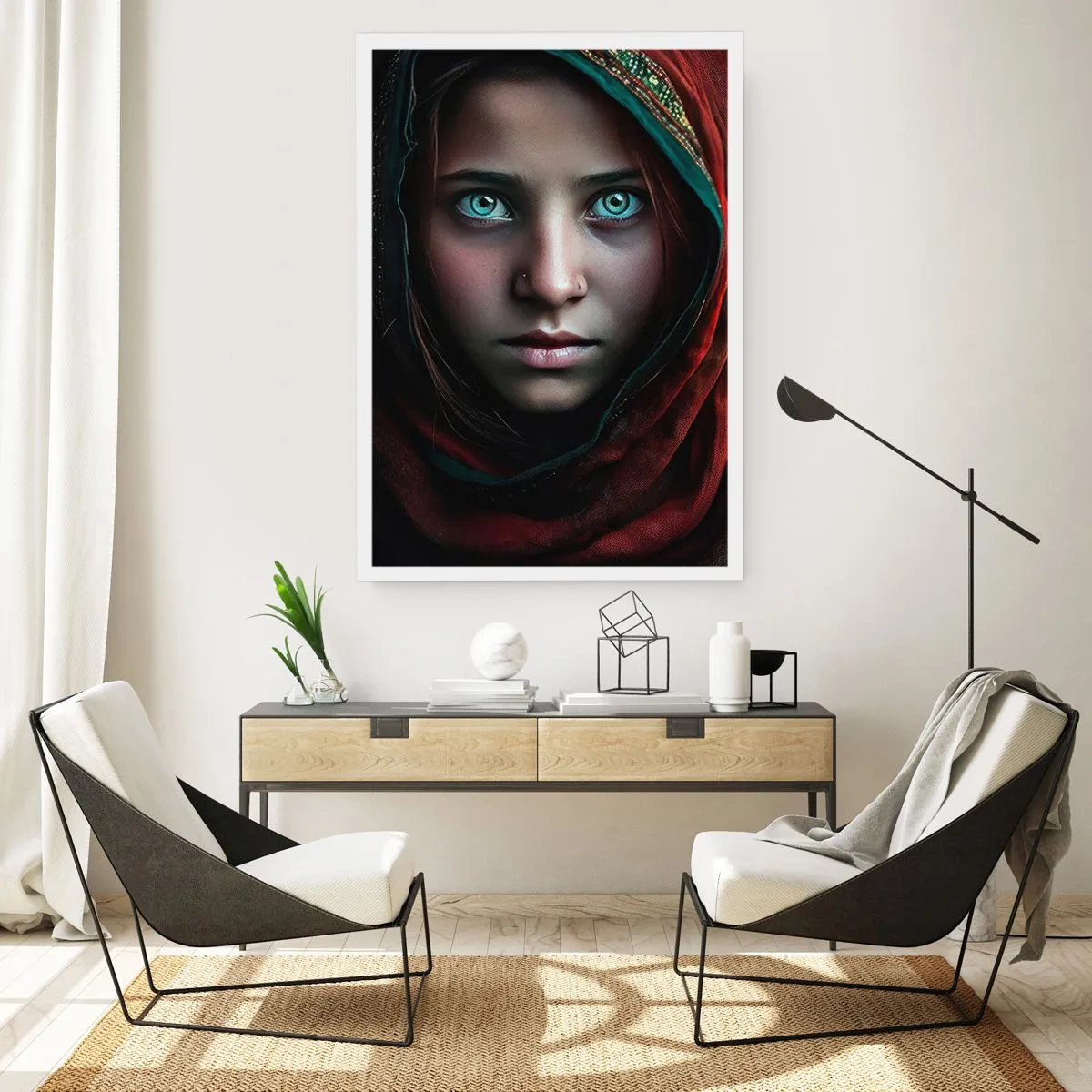 Affisch - Östlig prinsessa - 50x70 cm