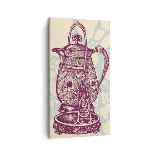 Canvastavla - Bild på duk - Skönhet av det vardagliga livet - 45x80 cm