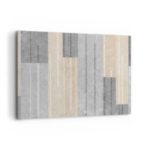 Canvastavla - Bild på duk - Komposition: allt i lod - 100x70 cm