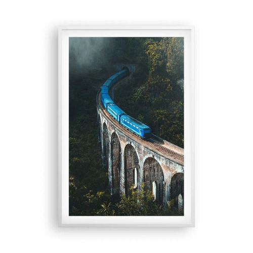 Affisch i vit ram - Attraktion till naturen - 61x91 cm