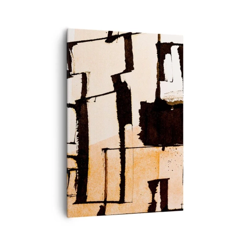 Canvastavla - Bild på duk - Ändå ordning - 70x100 cm