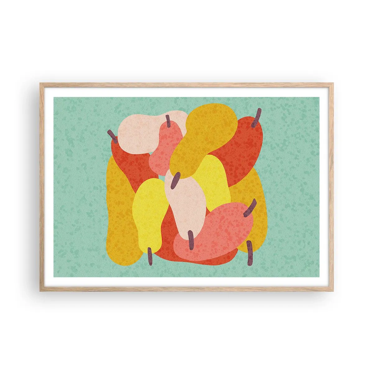 Affisch i ram av ljusek - Smaka på sommarsolen - 100x70 cm