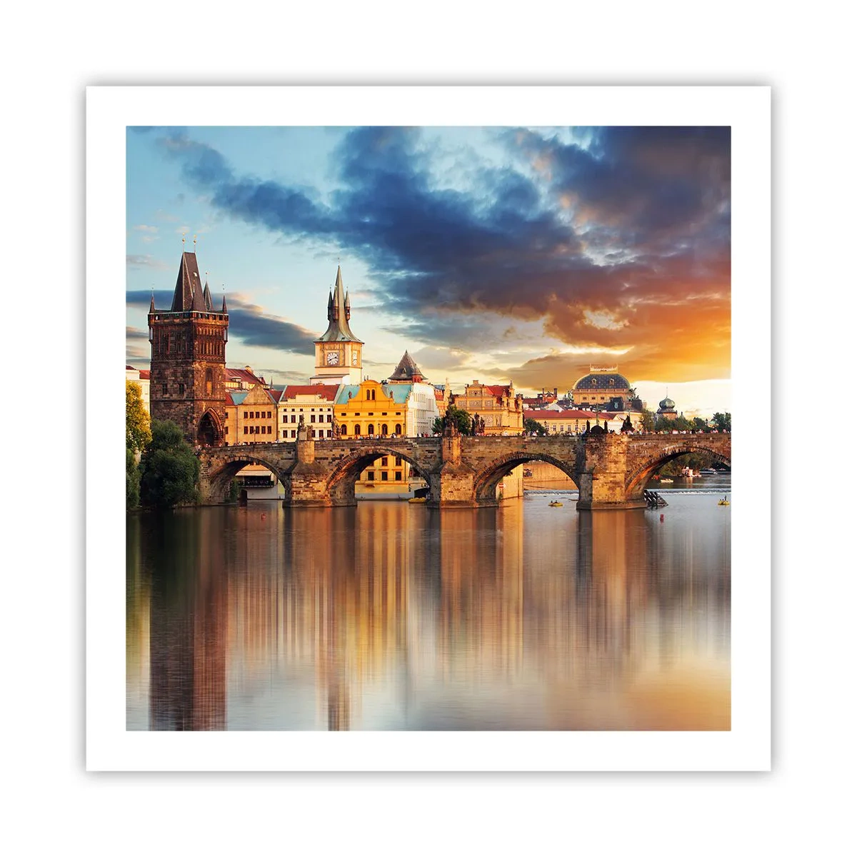 Affisch - Vacker sedan århundraden - 60x60 cm