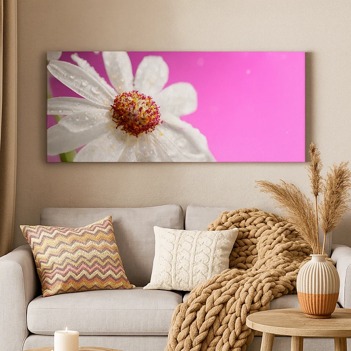 Canvastavla - Bild på duk - Sparsam i sin skönhet - 30x30 cm