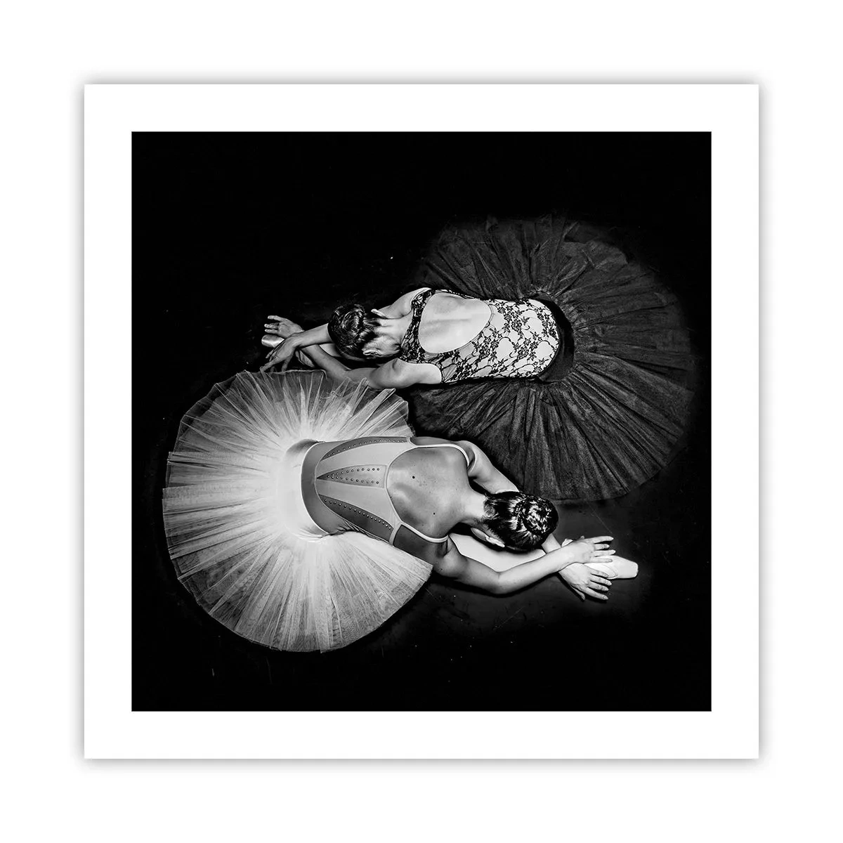 Affisch - Jin och jang – den perfekta balansen - 50x50 cm