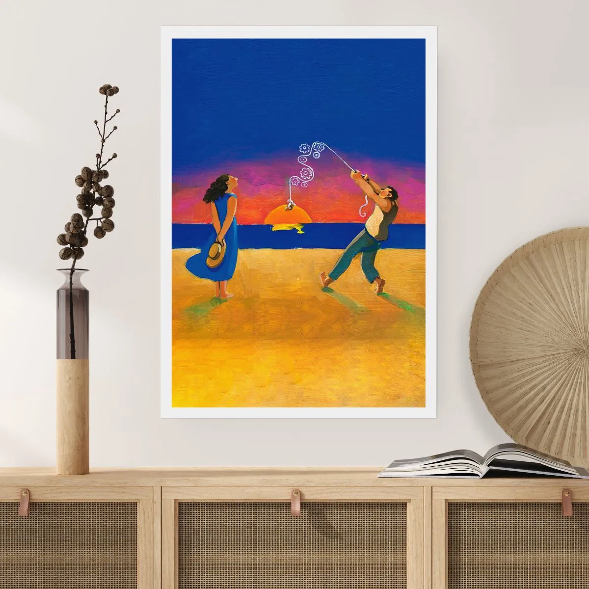 Affisch - Mer än en stjärna från himlen - 61x91 cm