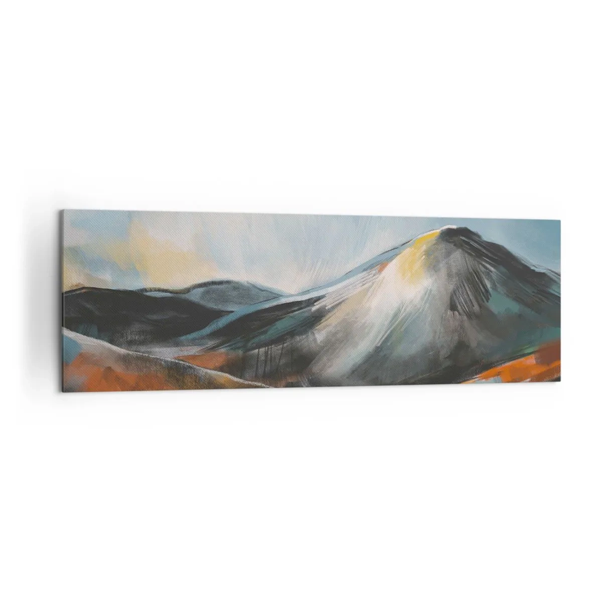 Canvastavla - Bild på duk - Råa och vackra - 160x50 cm