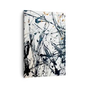 Canvastavla - Bild på duk - Expressionistisk abstraktion - 70x100 cm