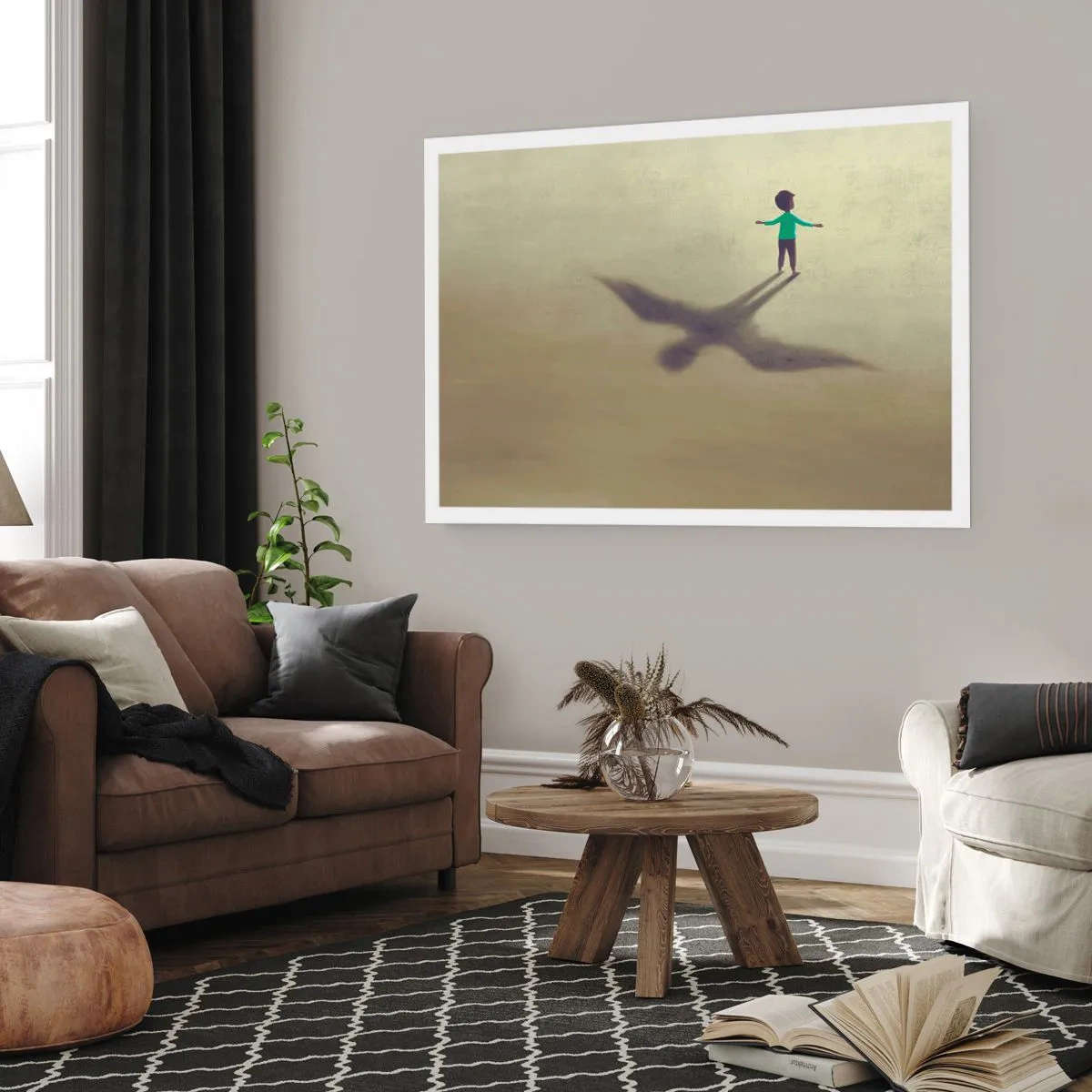 Affisch - Framtidens hjälte - 100x70 cm