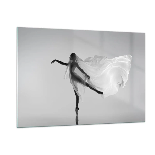 Glastavla - Bild på glas - Lätthet och grace - 120x80 cm