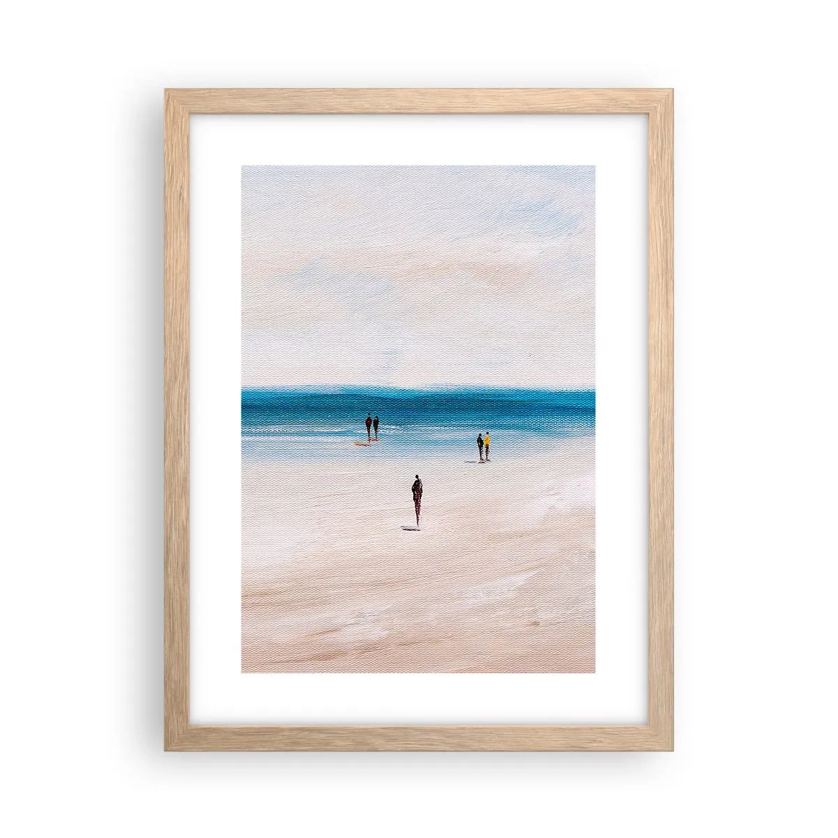 Affisch i ram av ljusek - Ett naturligt behov - 30x40 cm