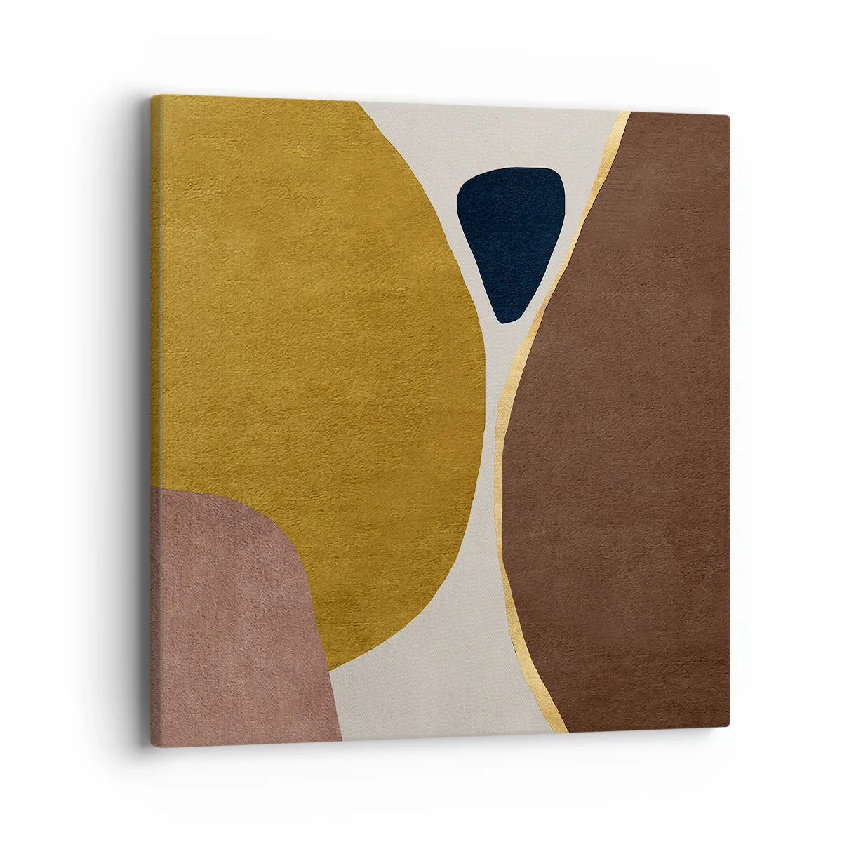 Canvastavla - Bild på duk - Abstraktion - en plats i rymden - 40x40 cm