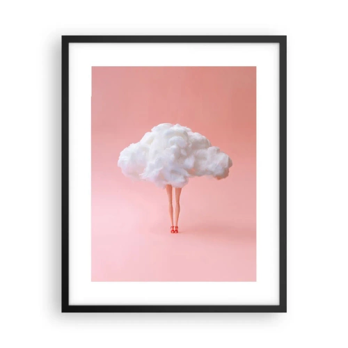 Affisch i svart ram - Söt utfästelse - 40x50 cm