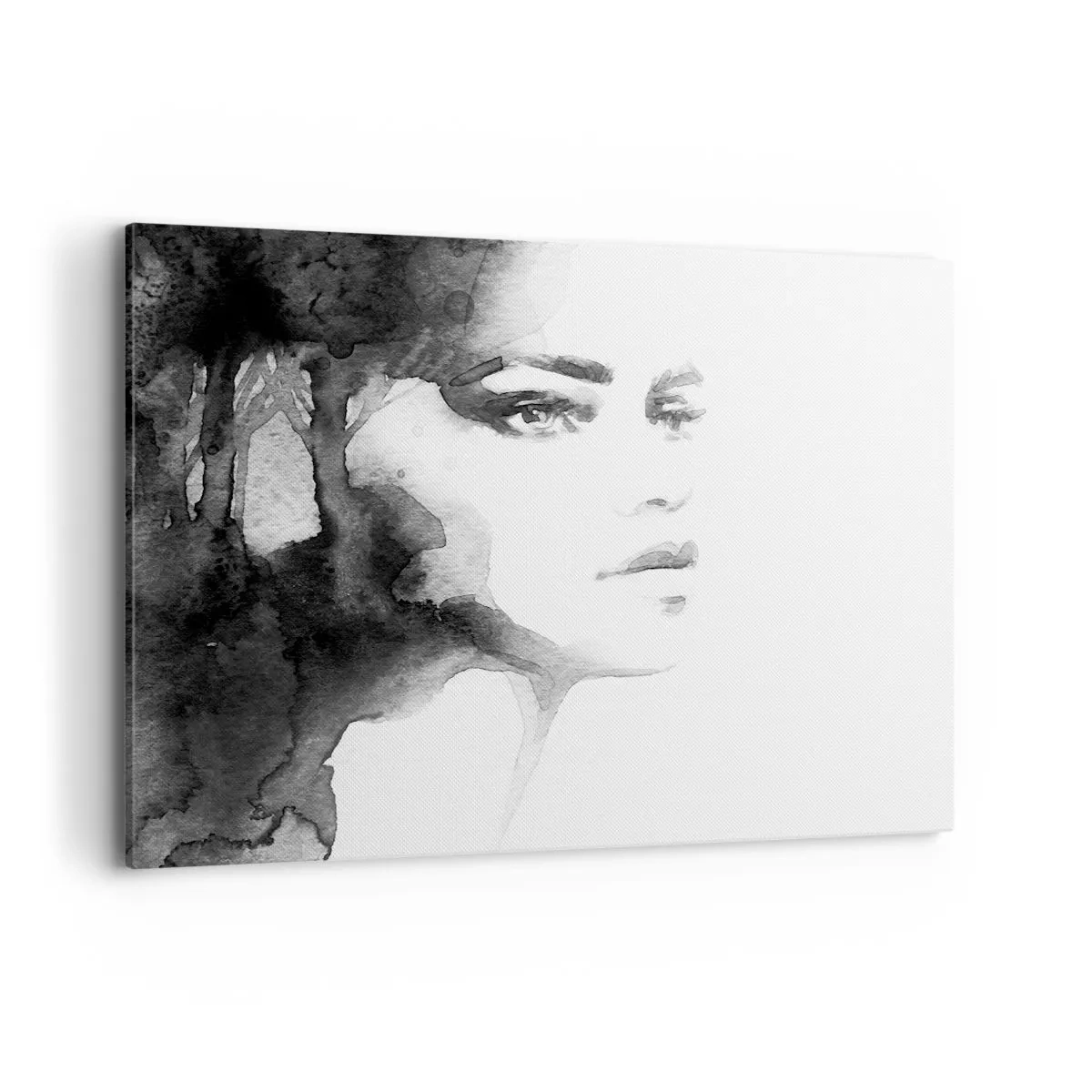 Canvastavla - Bild på duk - Skapad av hemlighet och dimma - 100x70 cm