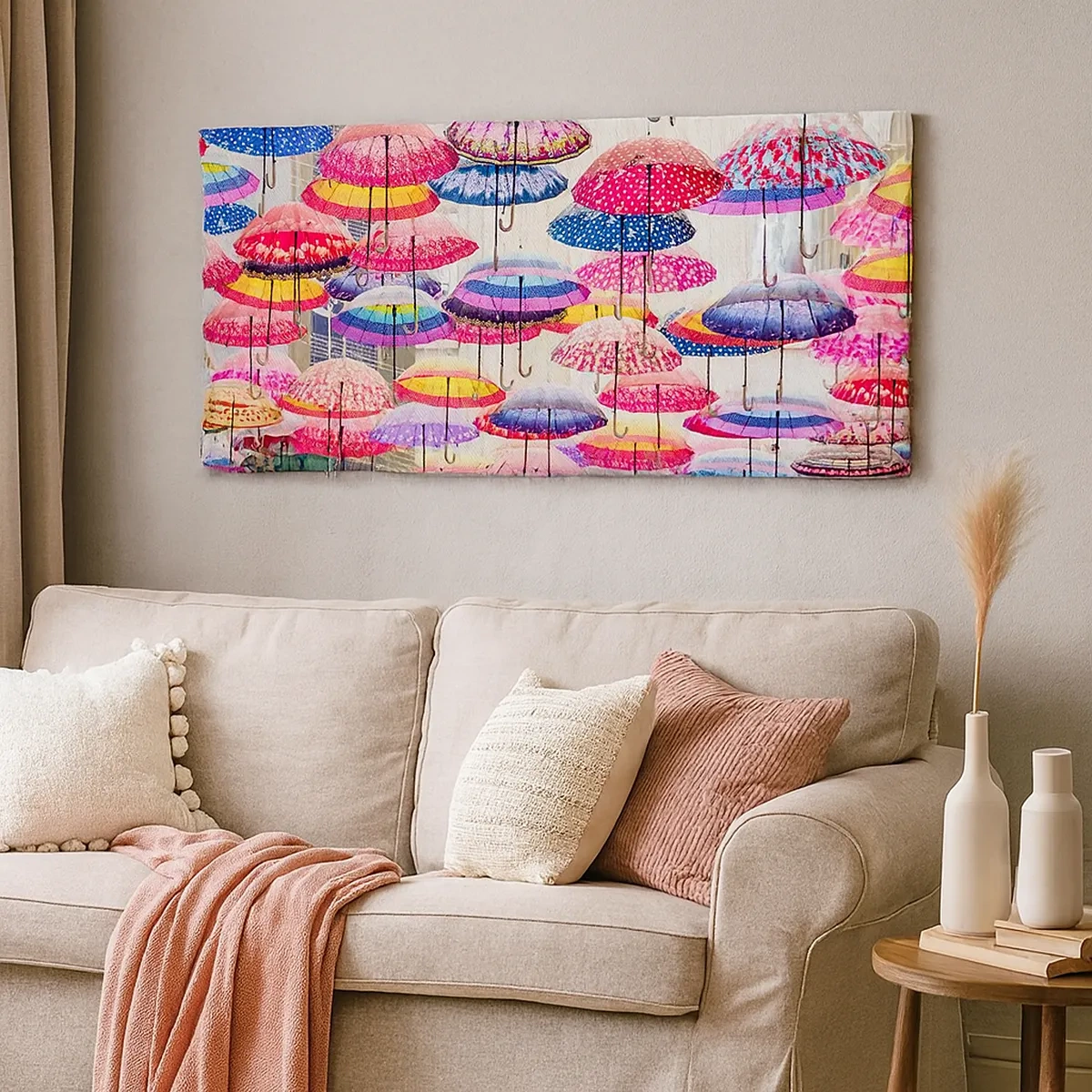 Canvastavla - Bild på duk - Stadsäng - 30x30 cm