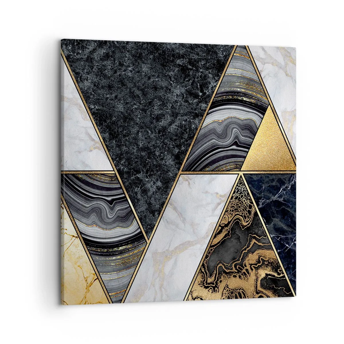 Canvastavla - Bild på duk - Sten vid sten - 50x50 cm